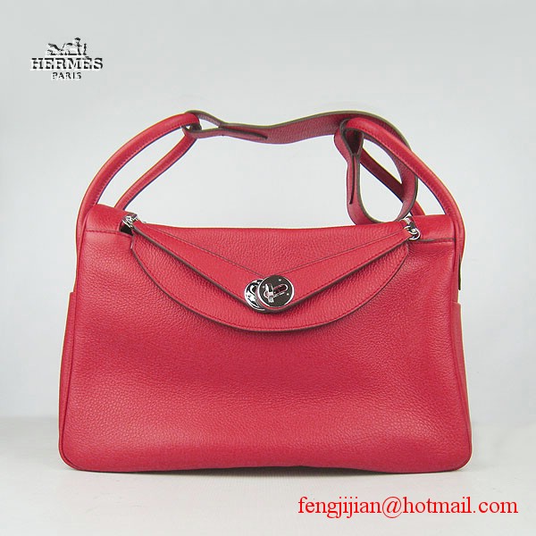 Hermes Women Shoulder Bag Red 6208